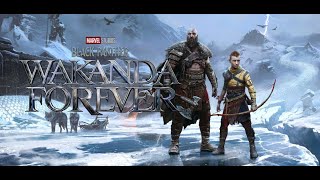 God of War: Ragnarök - Black Panther: Wakanda Forever Teaser Style