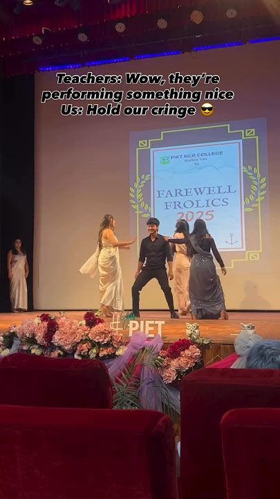 Best college fest performance ever I see 🥰👩‍🦱🦋  #coupledanceperformance  #explore #unfrez #trending
