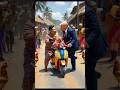 Trump & Kim Funny Scooter Ride 😂#Trump #KimJongUn #FunnyVideo #AIMeme #ComedyShorts #shorts