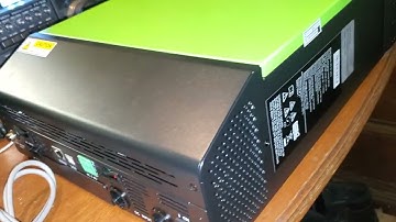 mpp solar HV LV 2424 HYBRID SOLAR INVERTER ALL IN ONE . FIRST THOUGHTS. more to come