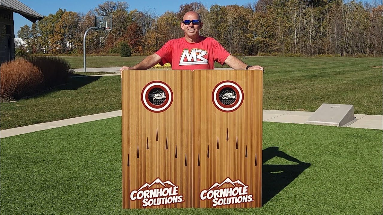 Pro Solution Lite by Cornhole Solutions YouTube