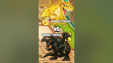 Robot Tyrexar vs Normal Tyrexar Battle🗿|| in dynamons world #dynamonsworld #ytshorts #2025