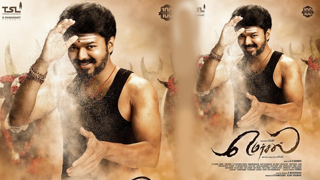 Mersal First Look Motion Poster | Vijay Atlee Samantha Kajal Vadivelu ARR