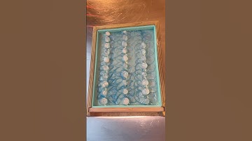 Making Opal Crystal Soap ✨ #soapmaking #handmadesoap #soap #soapmaker #soapbars #soaping #cpsoap