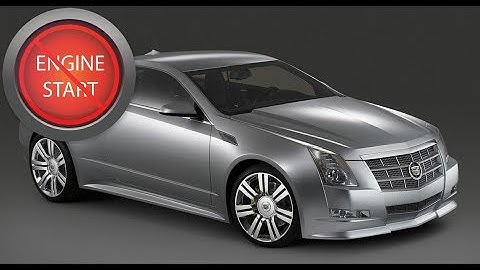 Open and Start CTS Coupe, XLR, ELR and Corvette models with a dead key fob: 2015 Update.