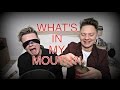 WHATS IN MY MOUTH CHALLENGE | ft. CONOR MAYNARD