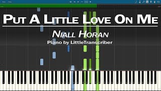 Niall Horan - Put A Little Love On Me (Piano Cover) Synthesia Tutorial by LittleTranscriber