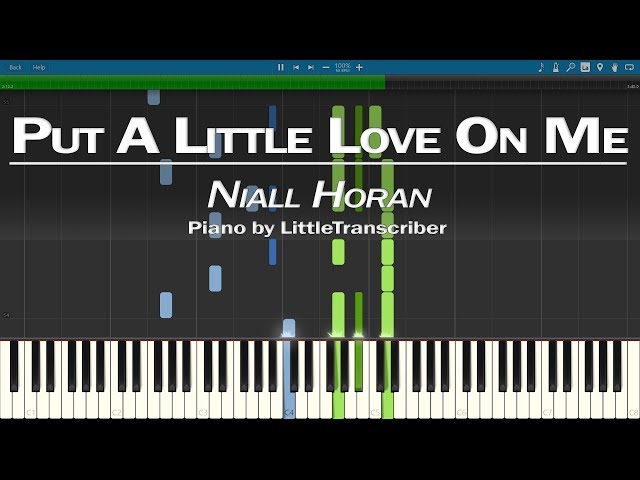 PUT A LITTLE LOVE ON ME – NIALL HORAN PIANO CHORDS & Lyrics – Bitesize Piano