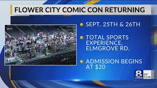 Flower City Comic Con returning in September