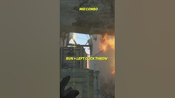 The Best Mid Combo To Control Map Dust 2 CS2 #shorts