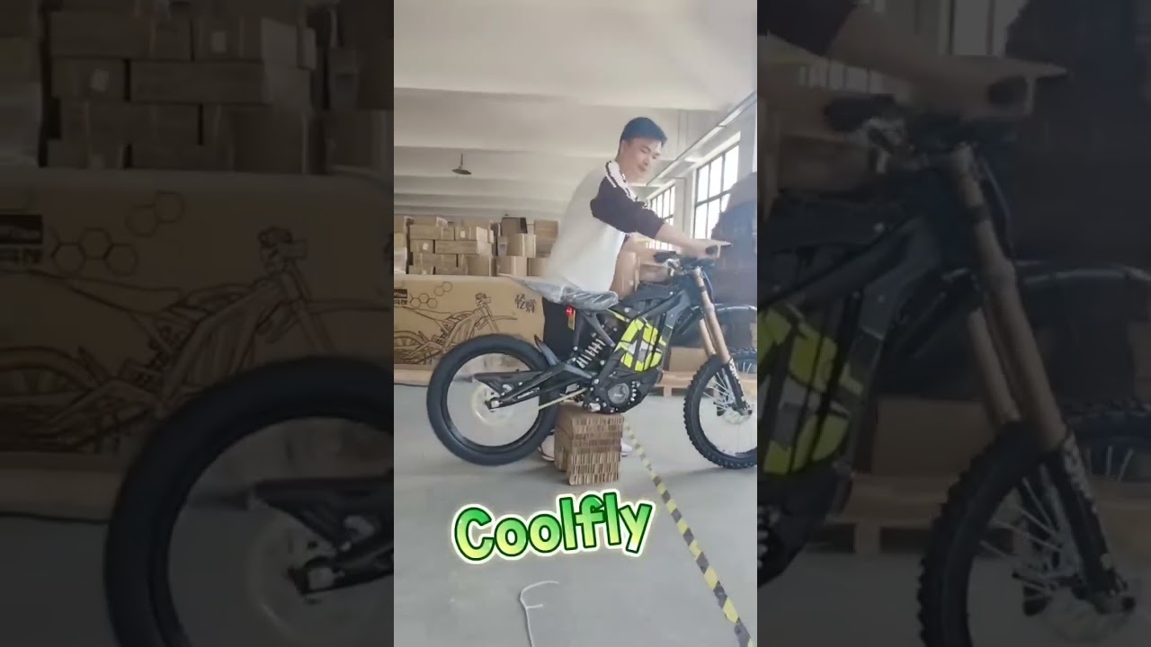 2025 Coolfly Surron Light Bee Electric Dirt Bike 60V 6000W 40AH Sufficient stock and fast dispatch.
