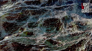 Octane V3 procedural Foam driven by animated dirt node tolerance