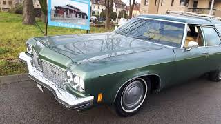 1973 Oldsmobile Custom Cruiser with the mighty 455 Rocket engine