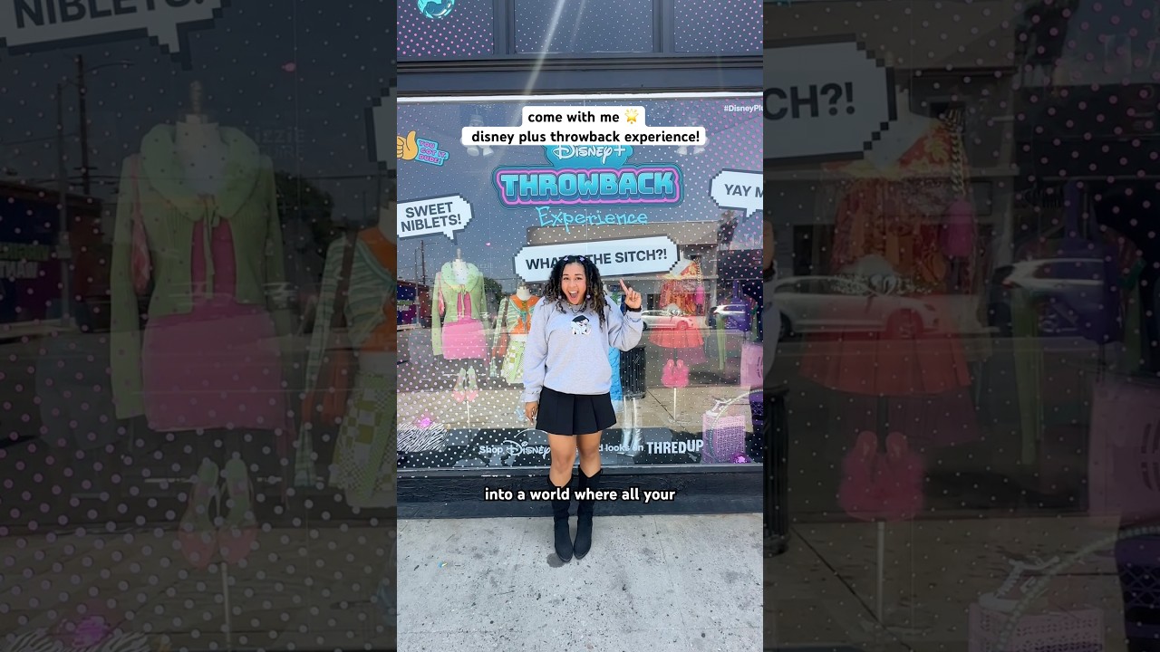 Disney Plus Throwback Experience! 💫⏮️ 