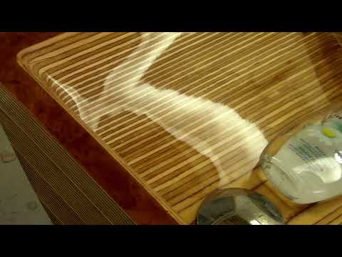 (FR) Ammonitum l Lavabo en bois: test de robustesse de la surface - video from Ammonitum