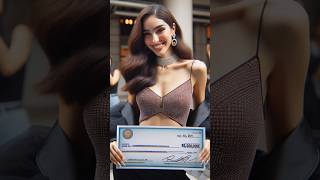 Woman wins Lottery lottery woman girl win