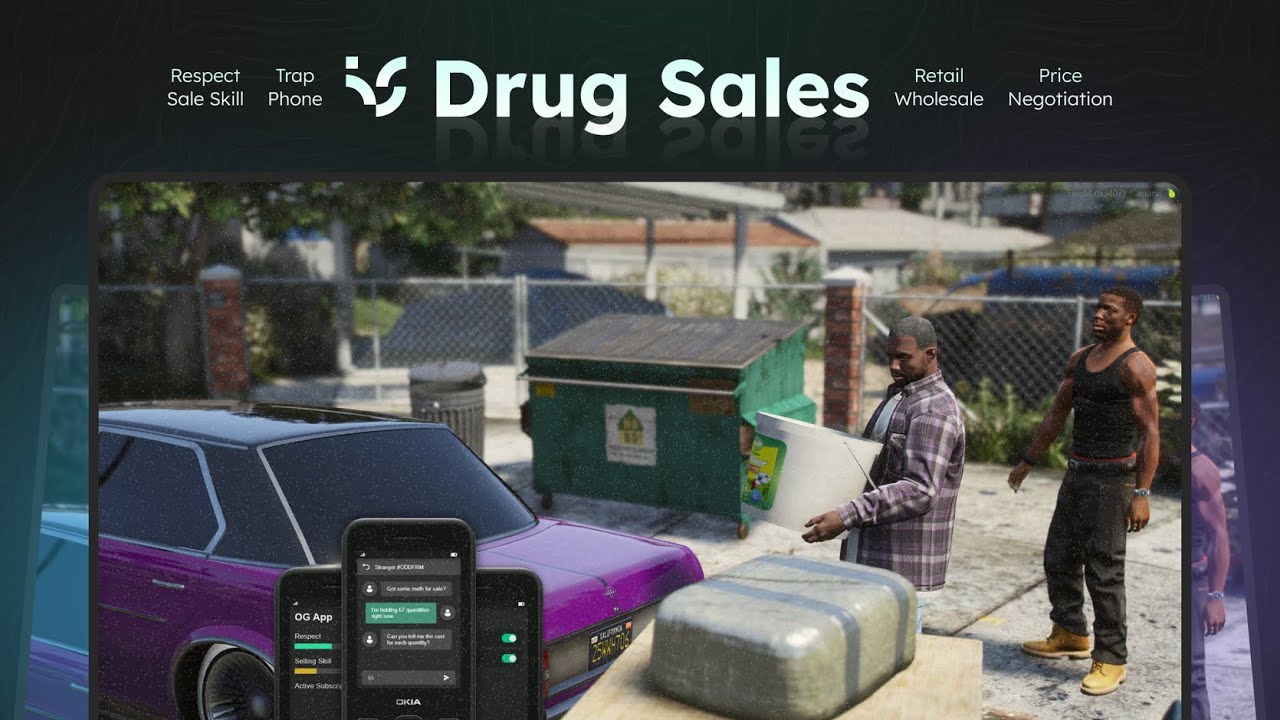 Drug Sales - FiveM Script [QBCore, QBox, ESX]