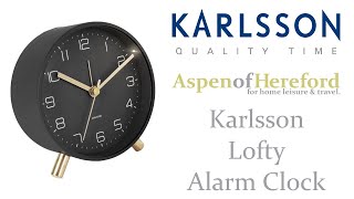 Karlsson Lofty Metal Alarm Clock - Aspen of Hereford screenshot 4