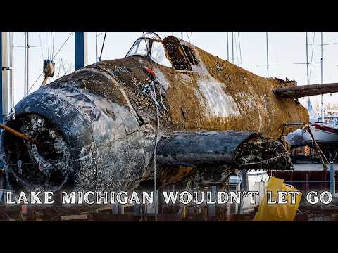Recovering F6F-3 Hellcat BuNo 25910: Lake Michigan Wouldn't Let Go