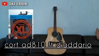 GITAR CORT AD810 PAKE SENAR LISTRIK