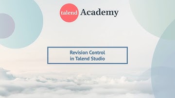 15. Version Control in Talend Studio