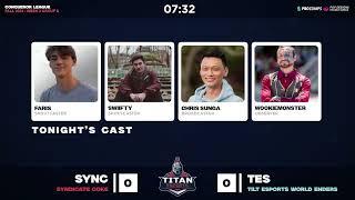 Tes 2024 Fall Conqueror League Week 3 Syndicate Coke Vs. Tilt Esports World Enders