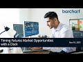 Timing Futures Market Opportunities with a Clock