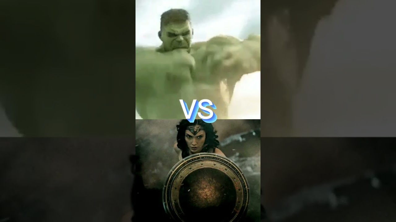 Hulk vs Justice league. 