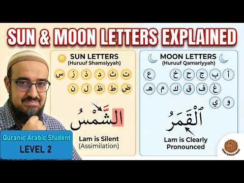Arabic Alphabet Breakdown: Sun Letters vs Moon Letters