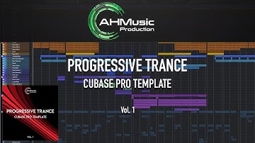 Cubase Pro 12 Progressive Trance Template Vol.1 (macOS/Windows)