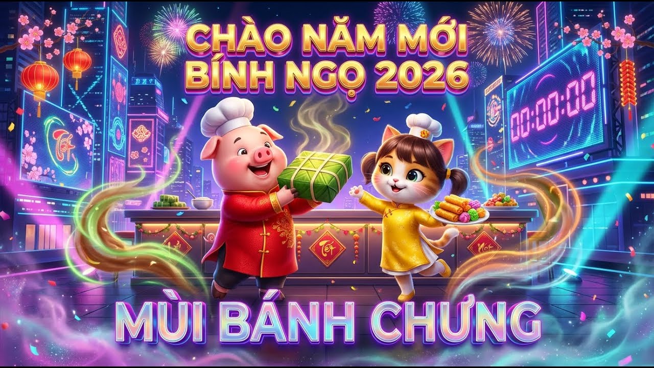 Chào Năm Mới Bính Ngọ 2026 🏮 Nhạc Tết Remix Disco 80s - Nghe Là Thấy Mùi Bánh Chưng