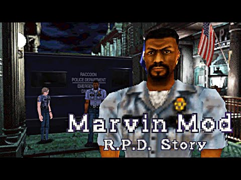 Resident Evil 2 (1998) - Marvin Mod: Desperate Times - Full Playthrough