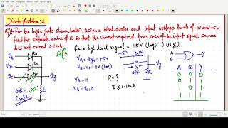 Diode Numerical 6: Microelectronics Circuits