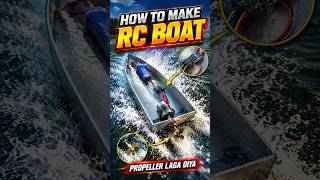 5 .RC Boat | How to Make RC Boat at Home Amazing idea💡#experiment