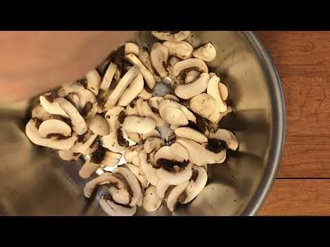 Freezing Mushrooms