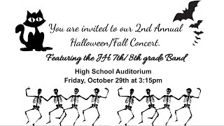 Lytle Junior High Halloween Band Concert 2021