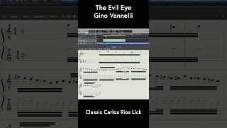 The Evil Eye - Classic Carlos Rios Lick Transcription & Tab