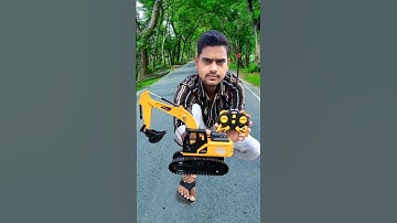 Remote control bulldozer rc jcb unboxing & testing #shorts
