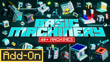 Basic Machinery | Minecraft Marketplace Add-On - Official Trailer