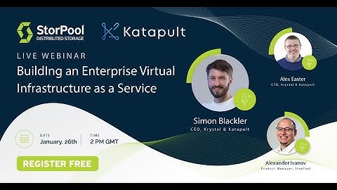Webinar: Building an Enterprise Virtual Infrastructure as a Service
