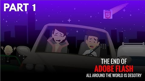 This is The End Of Flash | The End Of Adobe Flash On Vyond Legacy City ( PART 1 )