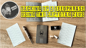 How to: Set up a Cryptotag Zeus to keep your seedphrase safe!