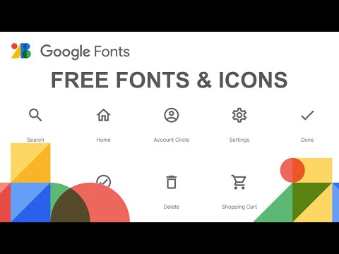 Best Place to Find Free FONTS & ICONS For Your Project - Google Fonts Guide