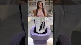 🔥 Mini Folding Washing Machine | छोटे कपड़े धोने का स्मार्ट तरीका