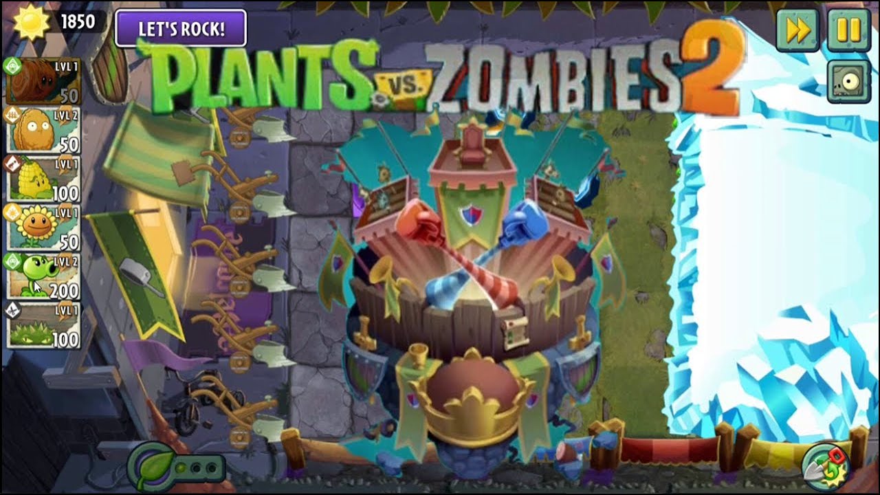 Plants vs Zombies 2 | Battle Arena Game Play - YouTube