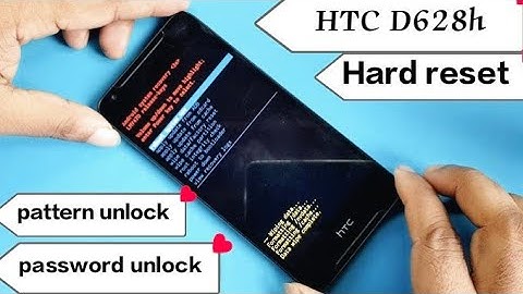 HTC D628h hard reset // HTC desire 628 factory reset