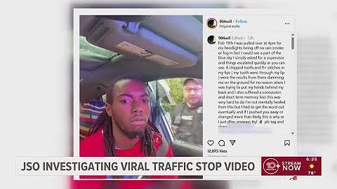 Viral video shows JSO officer break car window, punch driver in head during February traffic stop