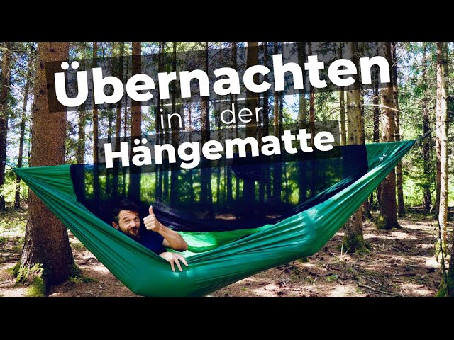 Schlafen in der HNGEMATTE - ALLES was du wissen musst.