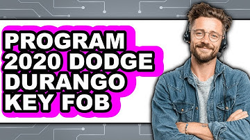 How to Program 2020 Dodge Durango Key Fob (Only Way)