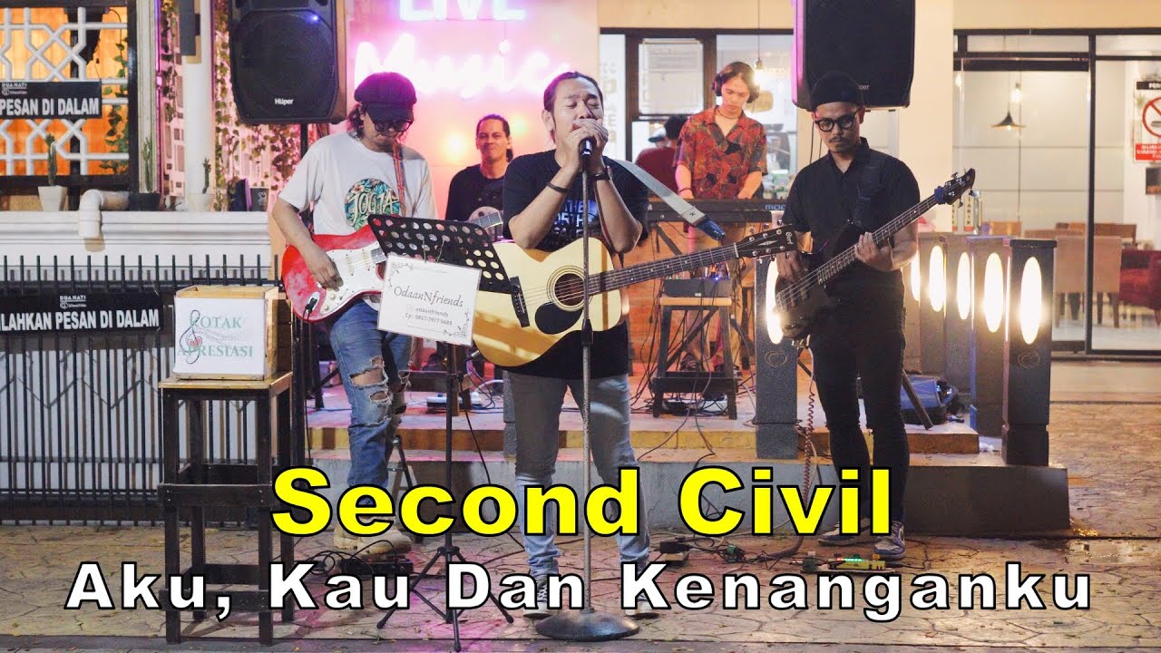 Aku, Kau \u0026 Kenangan - Second Civil ( Cover ) | Dua Hati Coffee and Kitchen Music